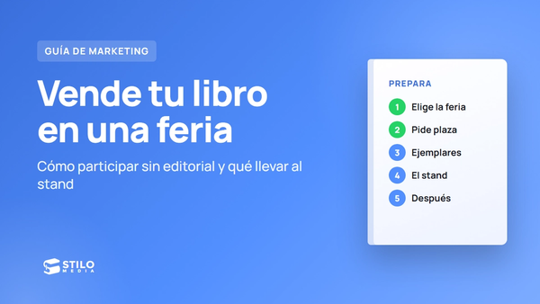 Cómo vender tu libro en una feria del libro (si eres autor independiente)