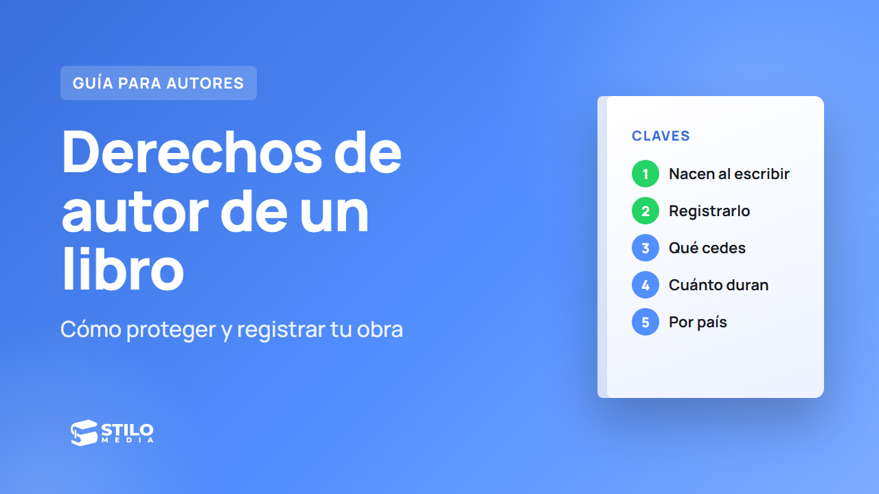 Derechos de autor de un libro: cómo proteger y registrar tu obra
