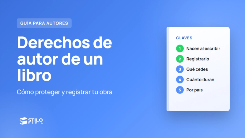 Derechos de autor de un libro: cómo proteger y registrar tu obra
