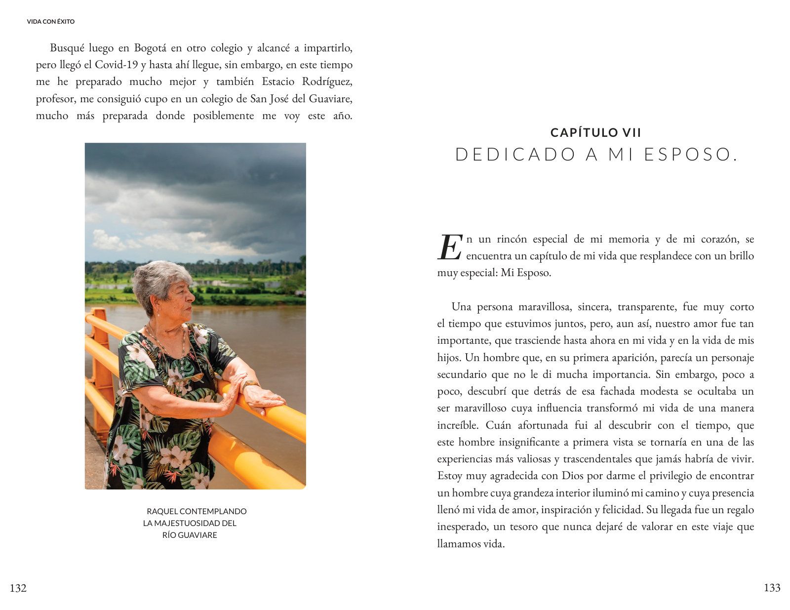 Páginas 132 y 133 de «Vida con Éxito»: apertura de capítulo