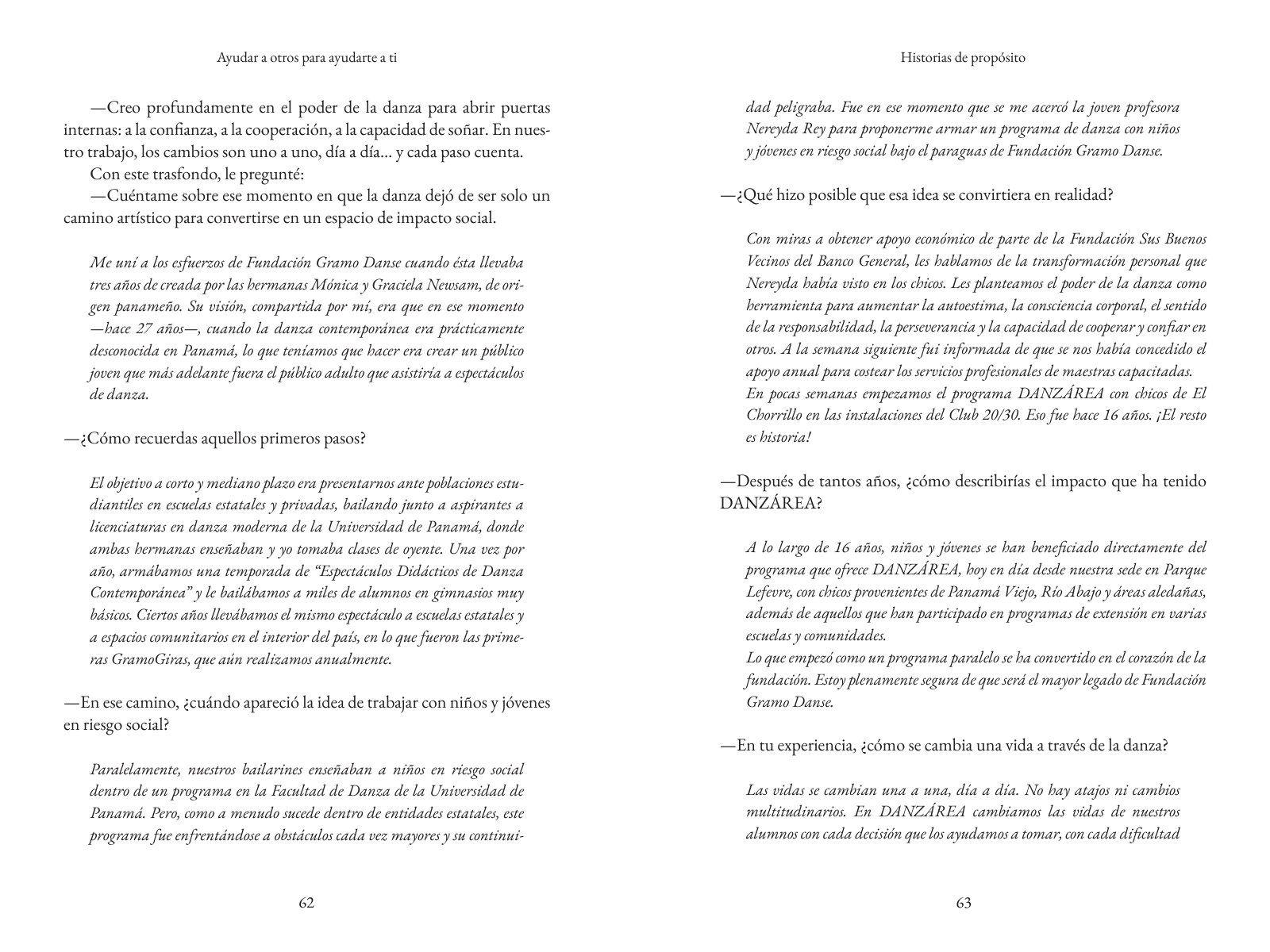 Páginas 74 y 75 de «Ayudar a otros para ayudarte a ti»: texto corrido