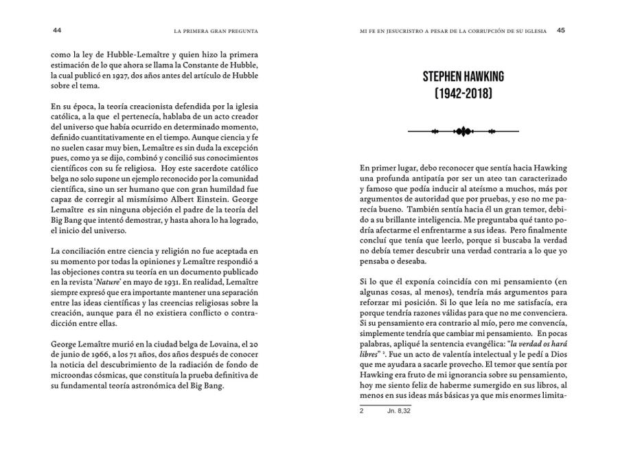 Páginas 44 y 45 de «Mi Fe en Jesucristo»