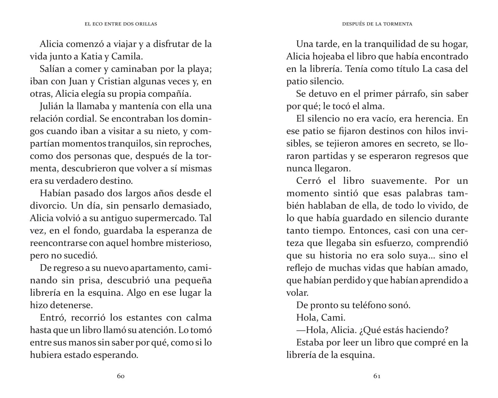 Páginas 80 y 81 de «Eco entre dos orillas»: texto corrido