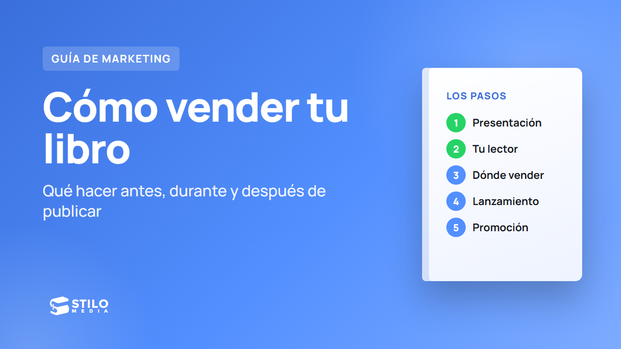 Cómo vender tu libro: guía para autores independientes