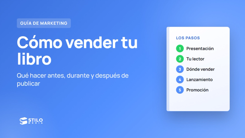 Cómo vender tu libro: guía para autores independientes