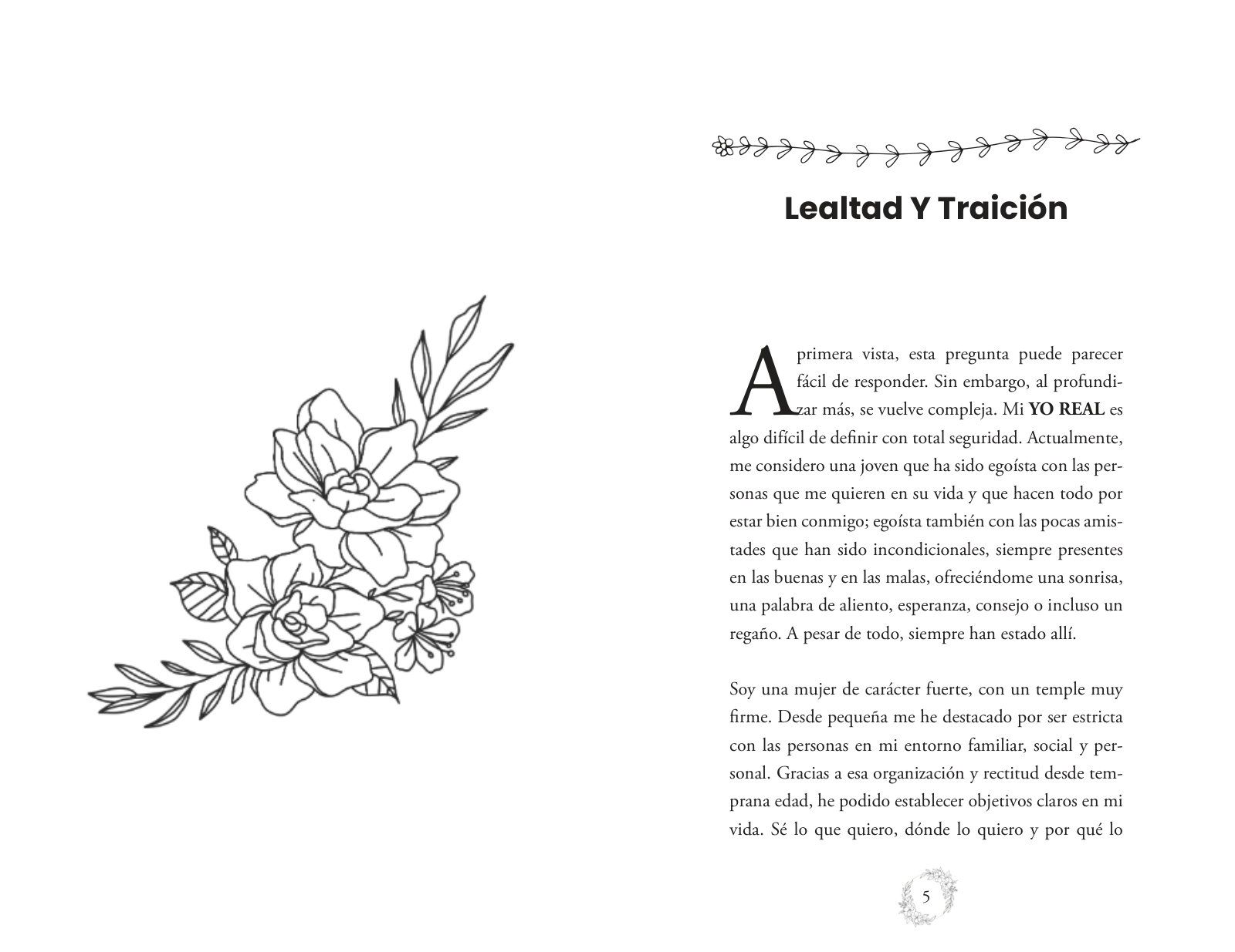 Páginas 8 y 9 de «Si tengo algo que perder, que sea el miedo»: página ilustrada