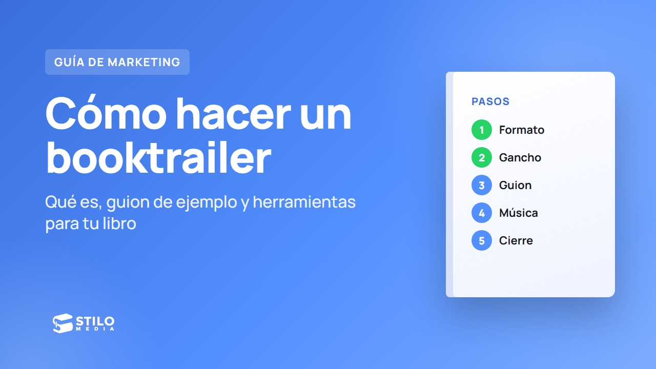 Booktrailer: qué es y cómo hacer uno para tu libro (con ejemplo)