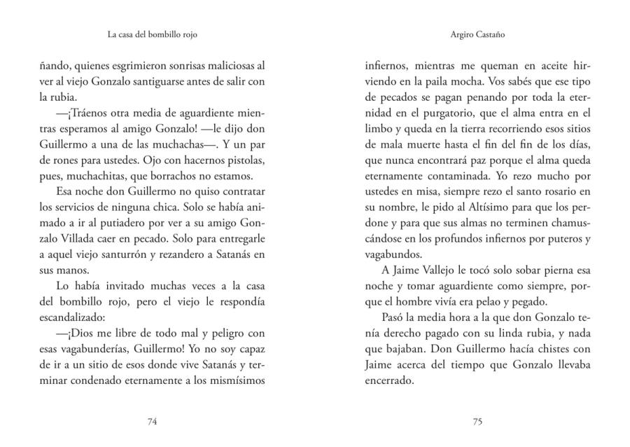 Páginas 82 y 83 de «La casa del bombillo rojo»
