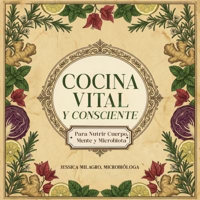 Portada de «Cocina vital y consciente para nutrir cuerpo, mente y microbiota»