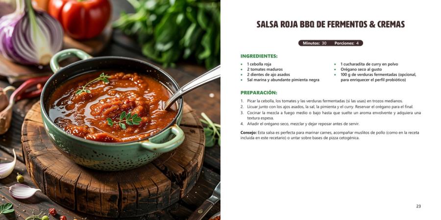 Páginas 22 y 23 de «Cocina vital y consciente para nutrir cuerpo, mente y microbiota»