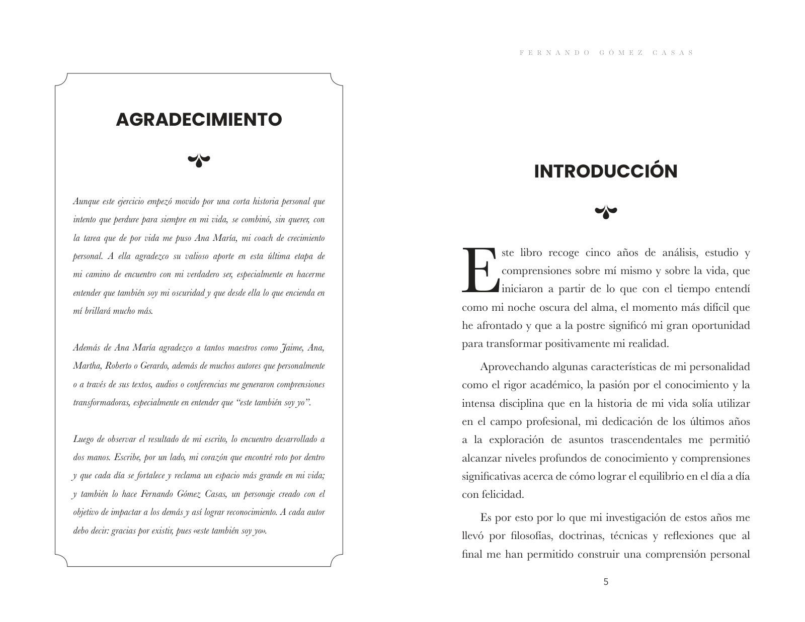 Páginas 4 y 5 de «Este también soy yo»