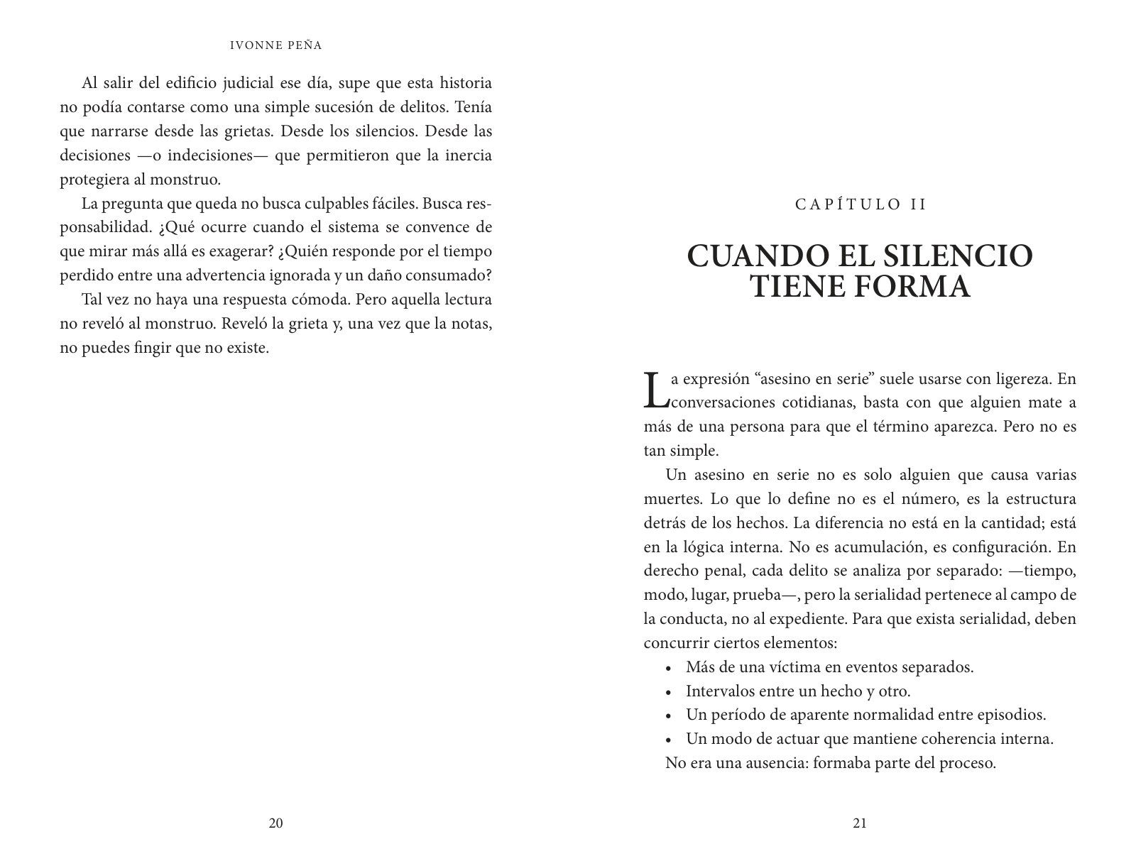 Páginas 34 y 35 de «Sombras en el istmo»