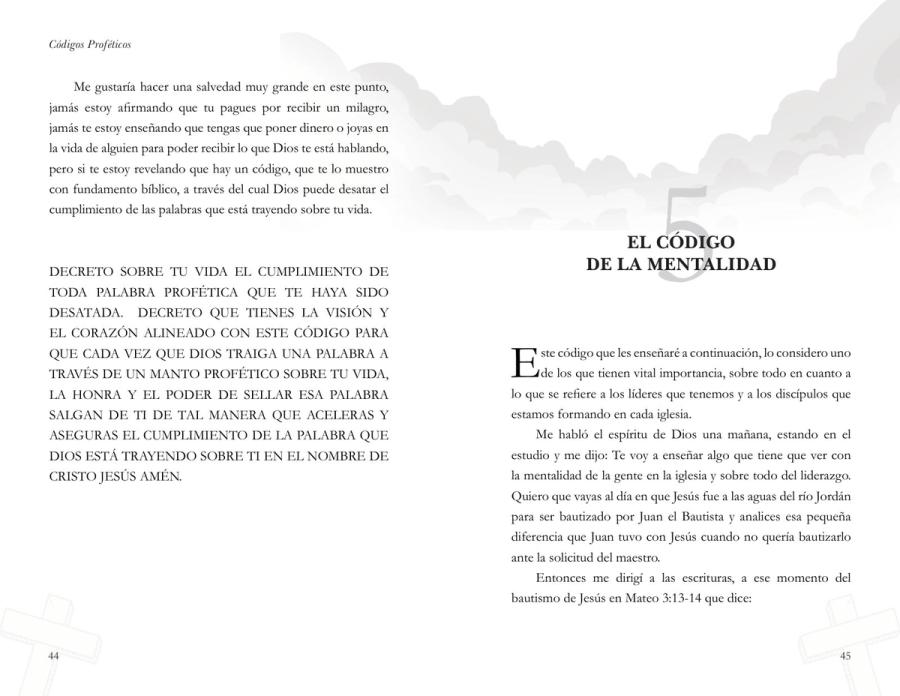 Páginas 54 y 55 de «Códigos Proféticos»