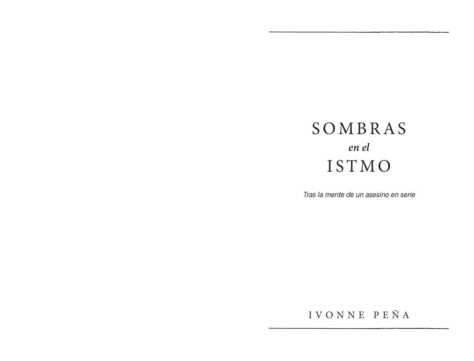 Páginas 2 y 3 de «Sombras en el istmo»