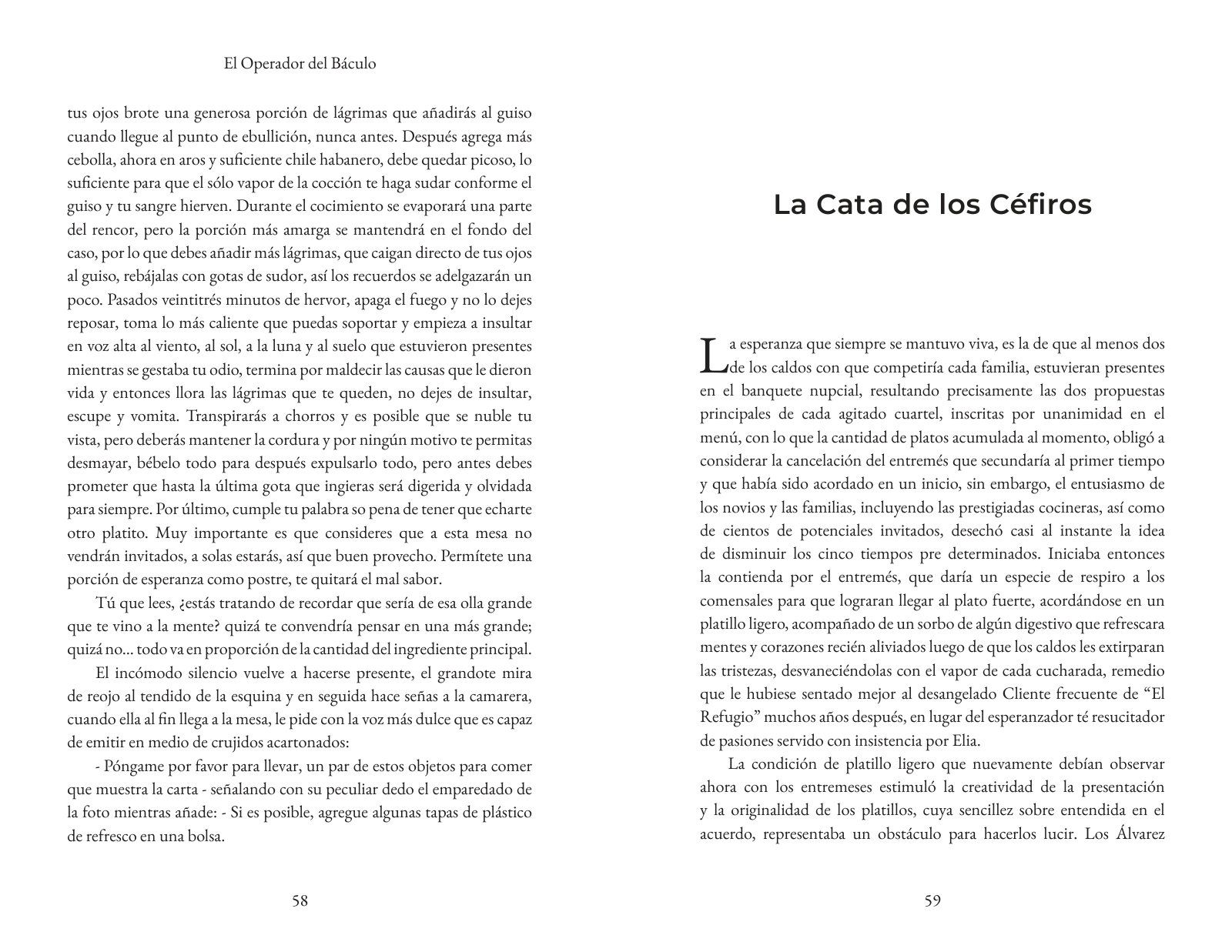 Páginas 64 y 65 de «El Operador del Báculo»: apertura de capítulo