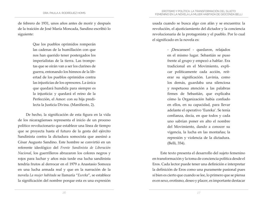 Páginas 26 y 27 de «Erotismo y política»