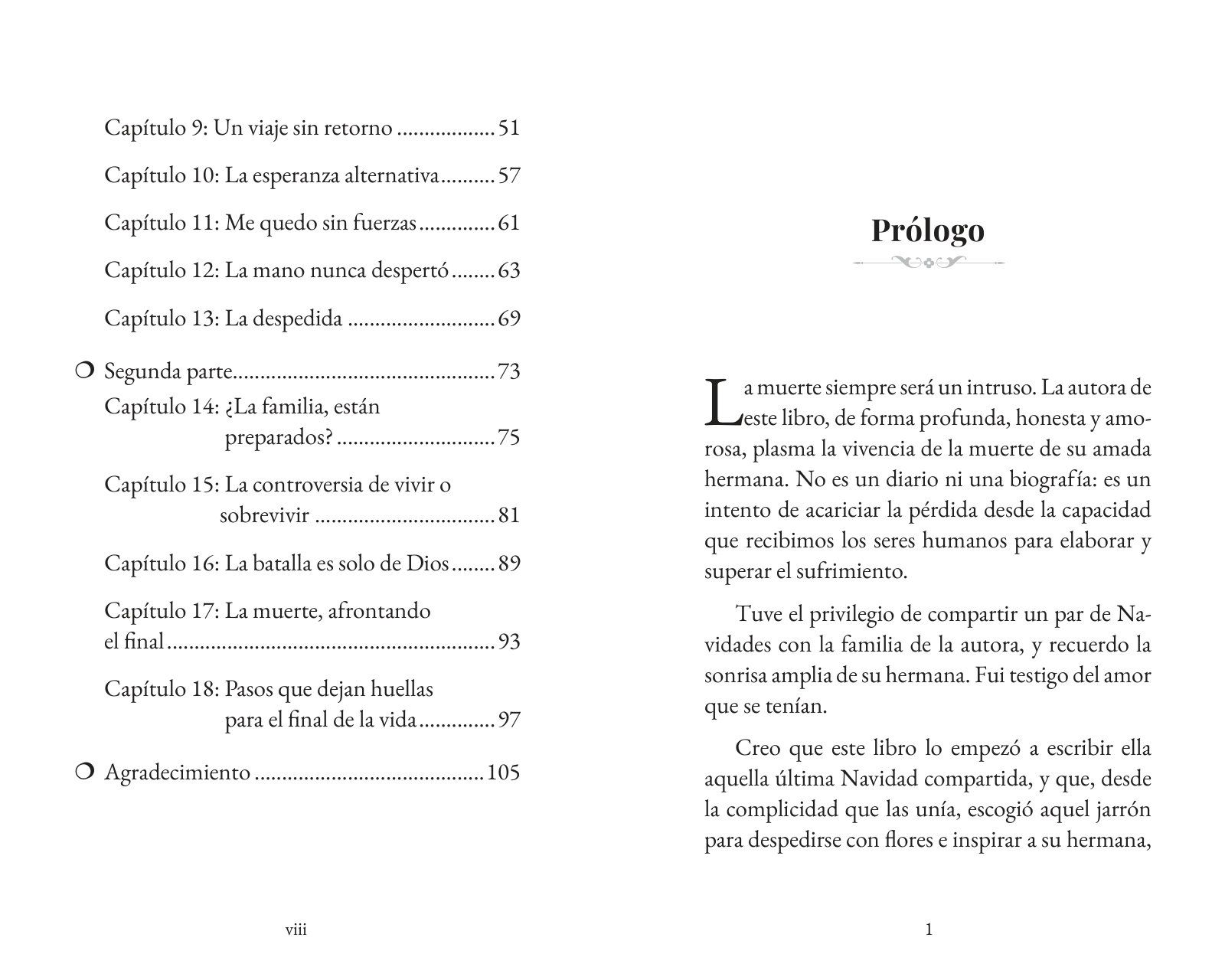 Páginas 8 y 9 de «La mano que nunca despertó»: apertura de capítulo
