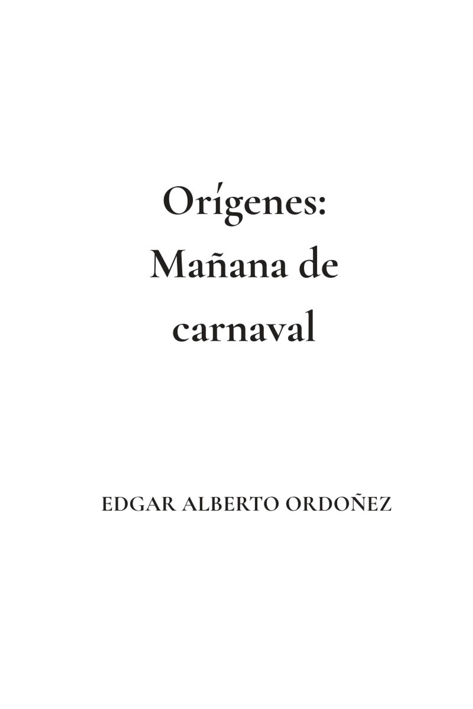 Página 1 de «Orígenes»: portadilla
