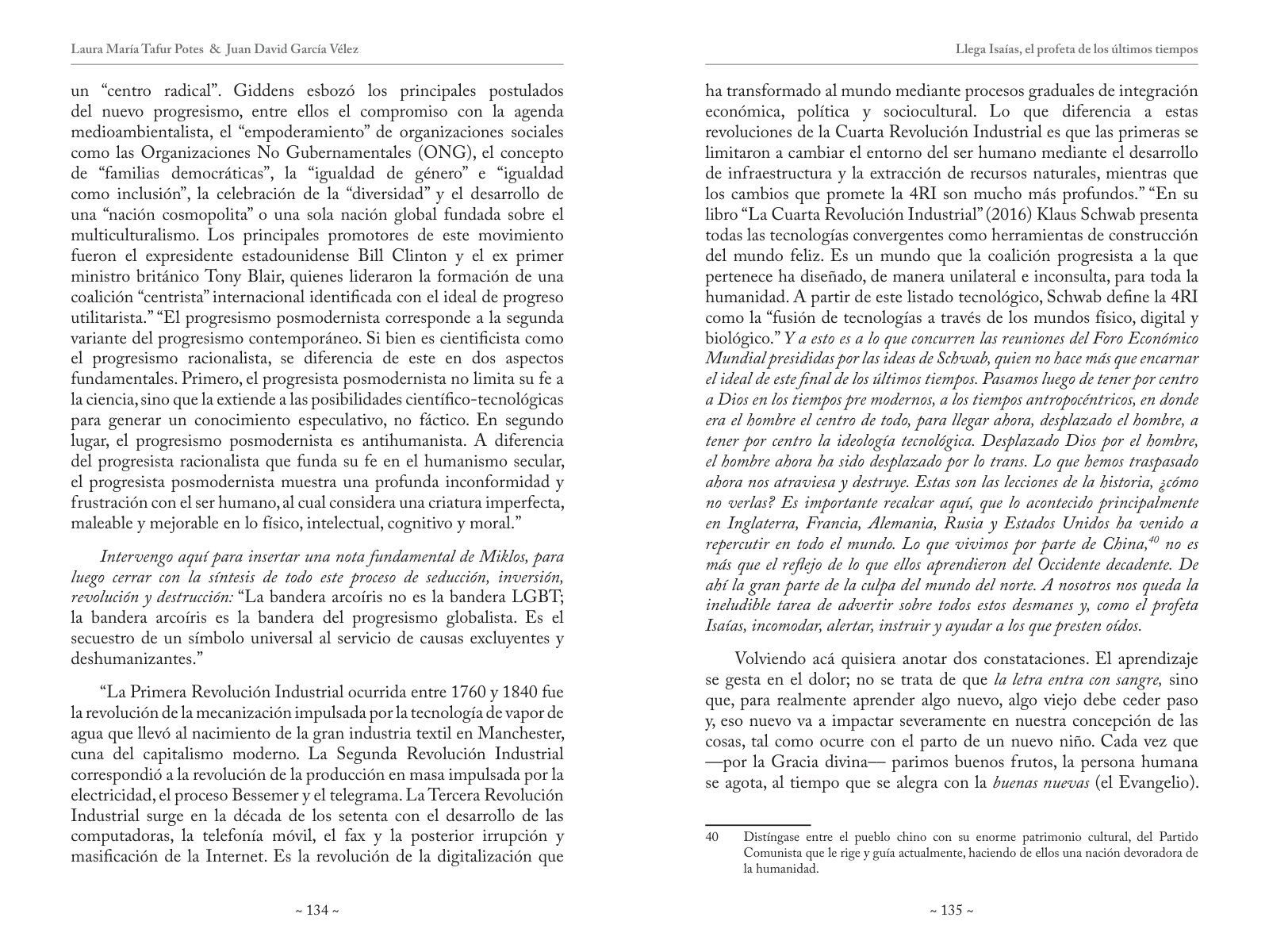 Páginas 134 y 135 de «El Plan A de MAMÁ»: texto corrido