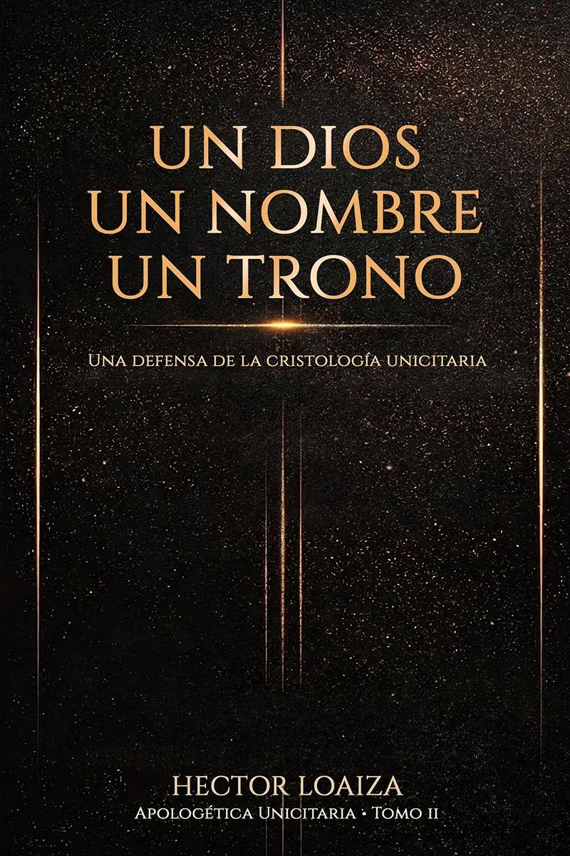Portada de «Un Dios, un nombre, un trono»