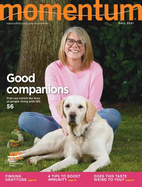 Cover of Momentum Magazine, Fall 2021 issue