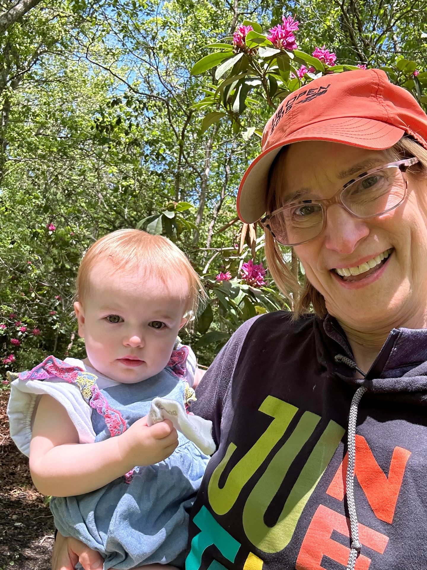 Cyndi Zagieboylo and her granddaughter, Sophia
