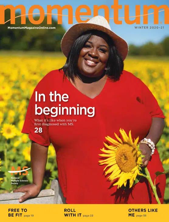 Cover of Momentum Magazine, Winter 2020-2021