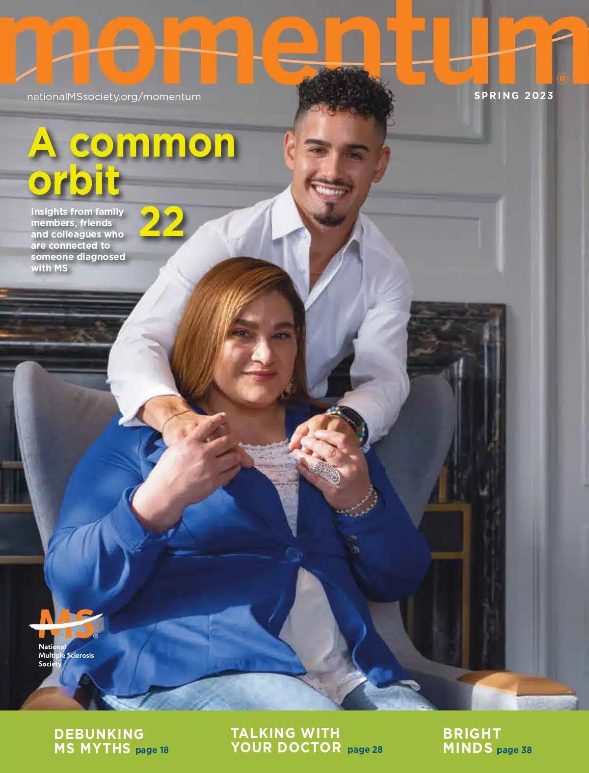 Cover of Momentum Magazine, Spring 2023 issue