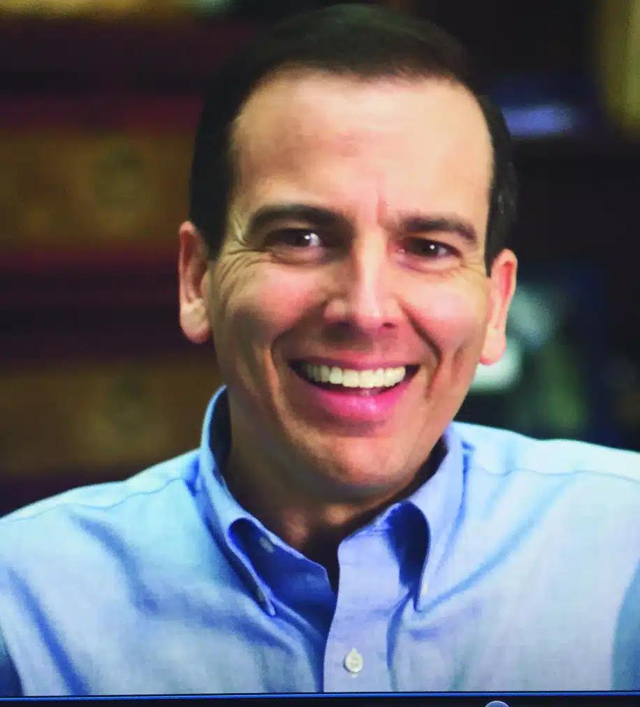Vincent Macaluso smiles at the camera
