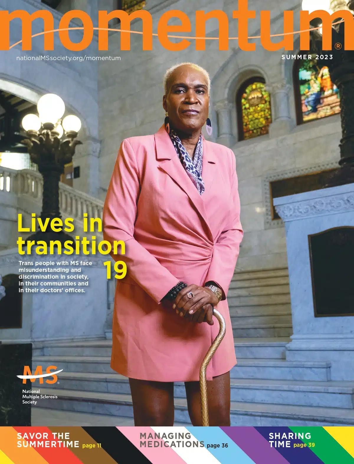Cover of Momentum Magazine, Summer 2023 issue