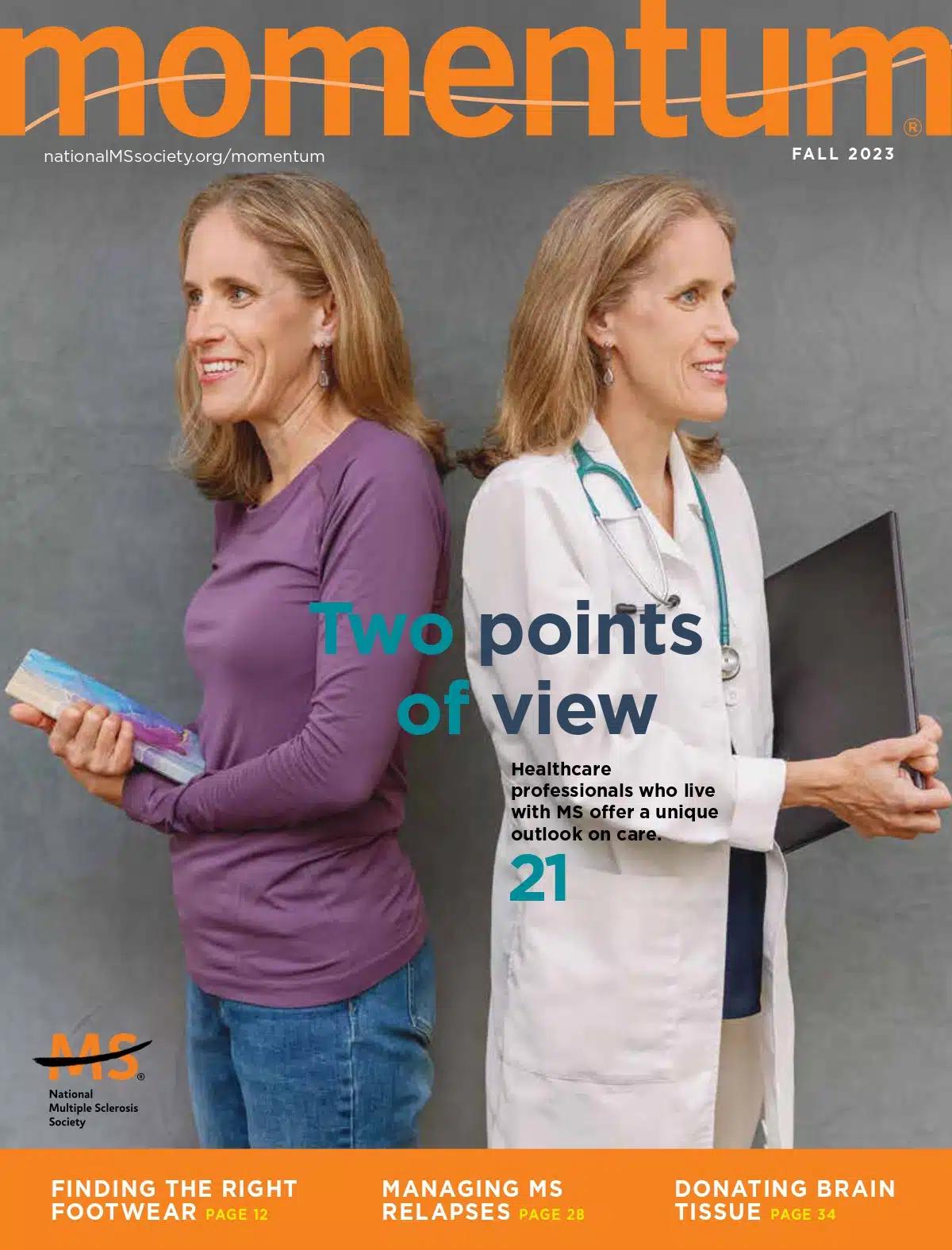 Cover of Momentum Magazine, Fall 2023 issue