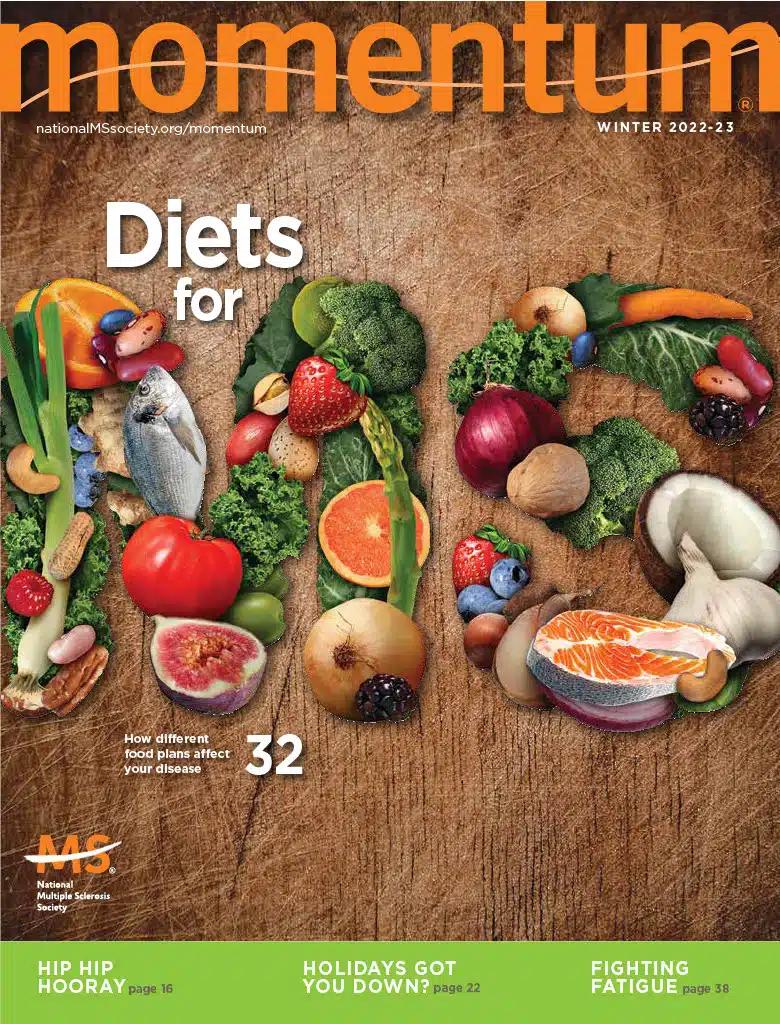 Cover of Momentum Magazine, Winter 2022-23 Issue