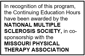 American occupational therapy association National Multiple Sclerosis Society continuing education hours awarded