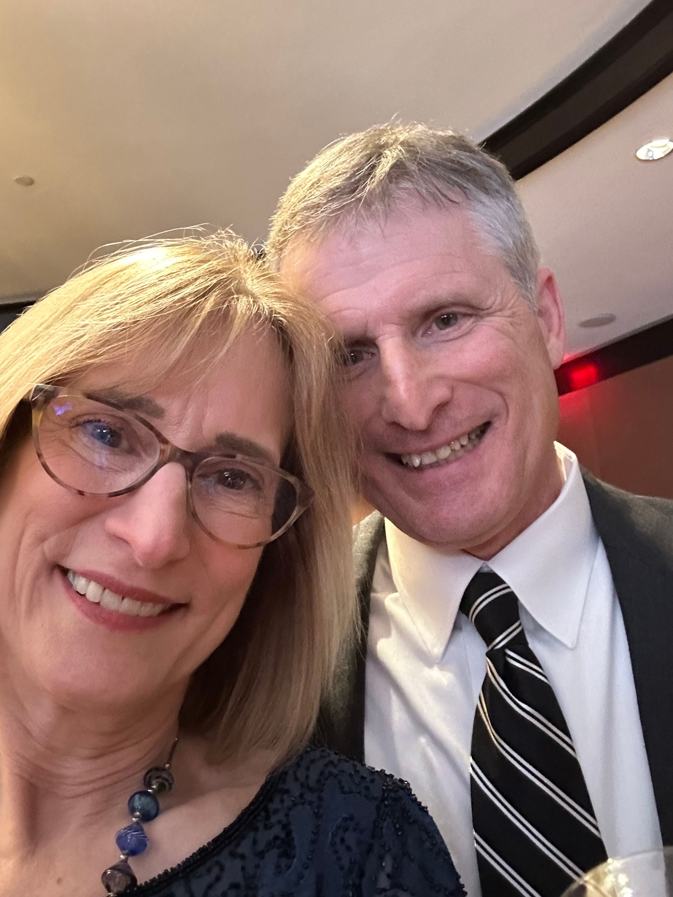 Cyndi Zagieboylo and her husband, Marc Gaudette