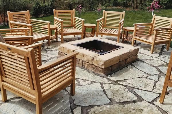 Paver Patios & Fire Pit