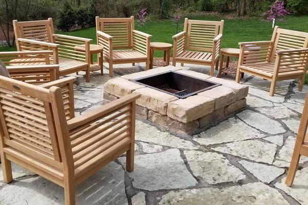 Paver Patios & Fire Pit