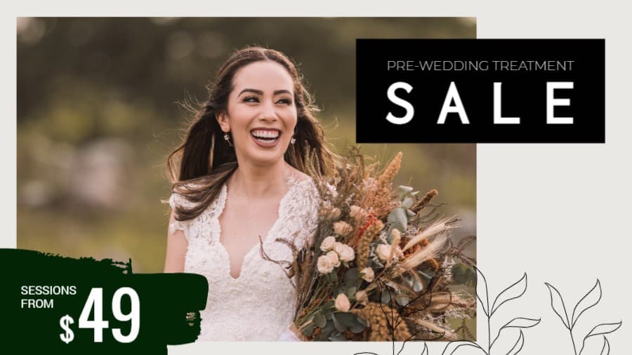 Pre Wedding Treatment Sale