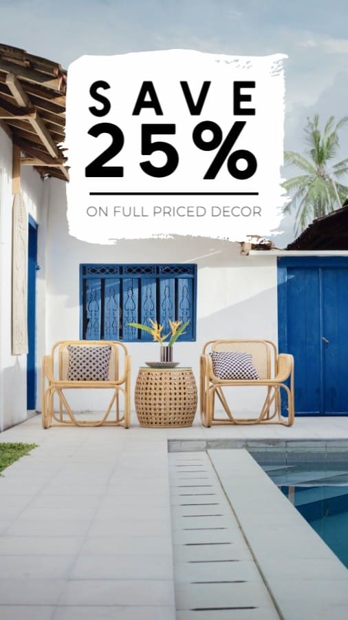 Outdoor Decor Discount