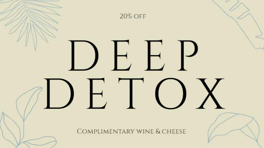 Spa Treatment Special Discount