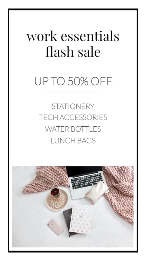 Work Supplies Flash Sale