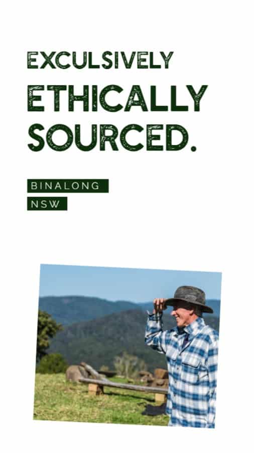 Sustainably Sourced Product