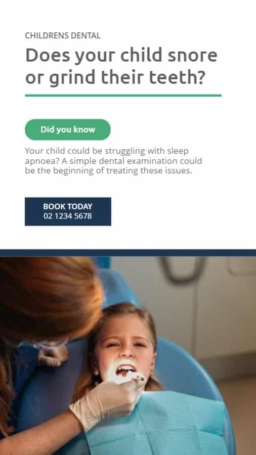 Pediatric Dentist Promo