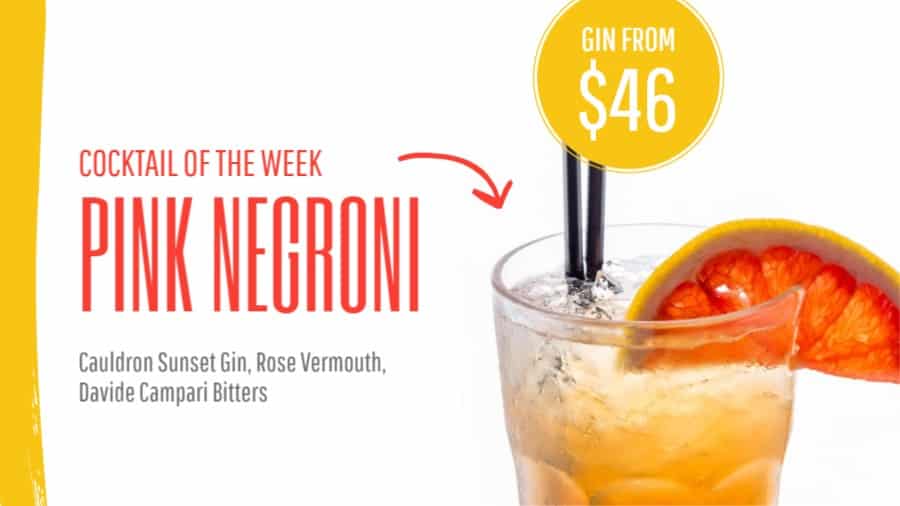 Cocktail Bar Free Drink