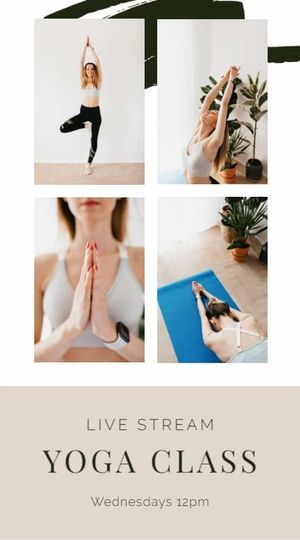 Yoga Class Schedule Promotional