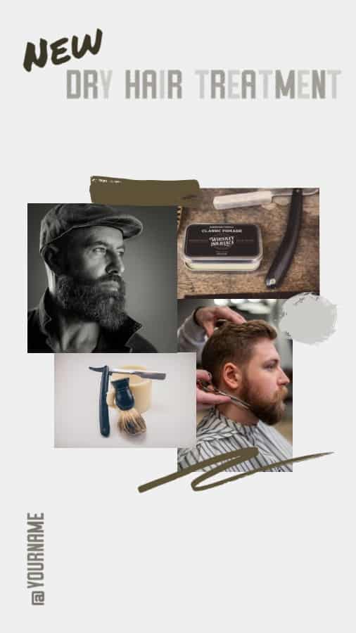 Barbershop Hair Treatment Promotional