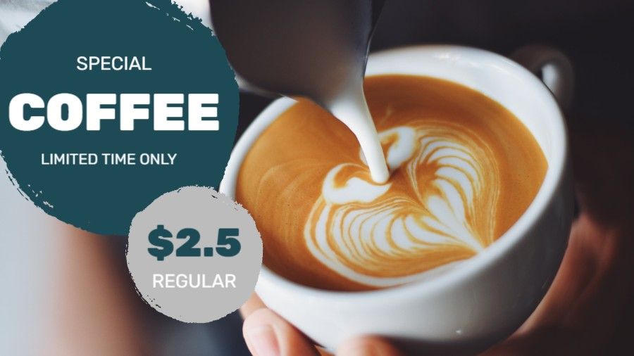 Special Coffee Discount Announcement