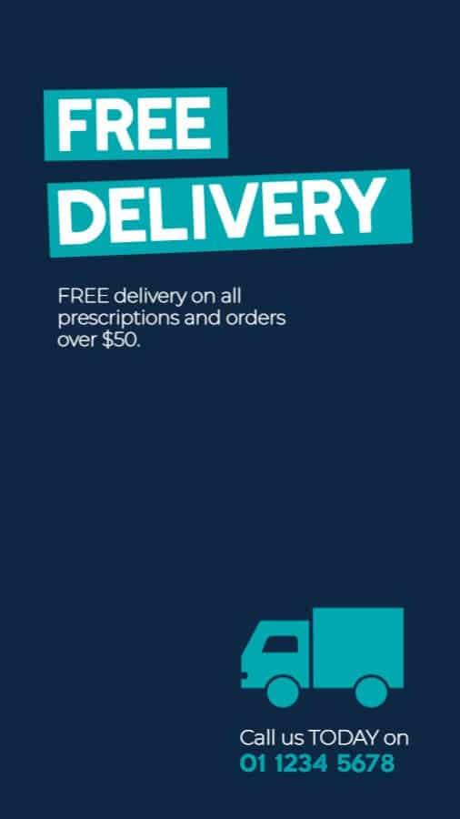Free Delivery Promo