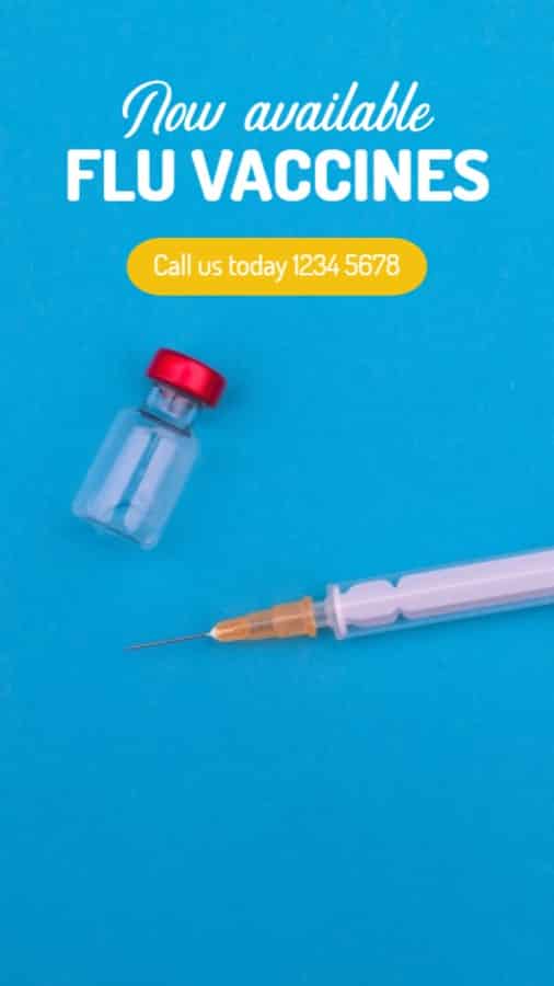 Flu Vaccine Promotional