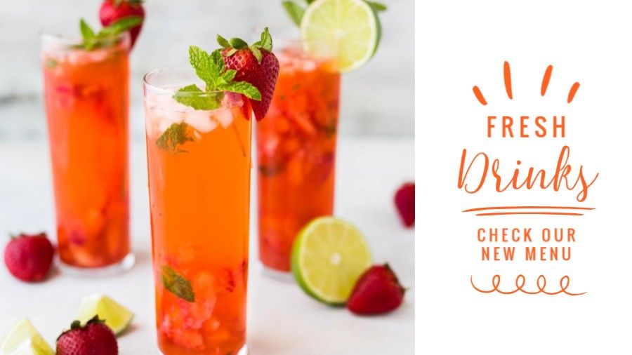 Cocktail Bar Fresh Drink