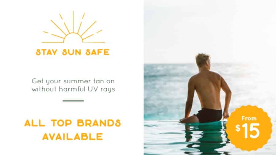 Spray Tan Clinic Promotional